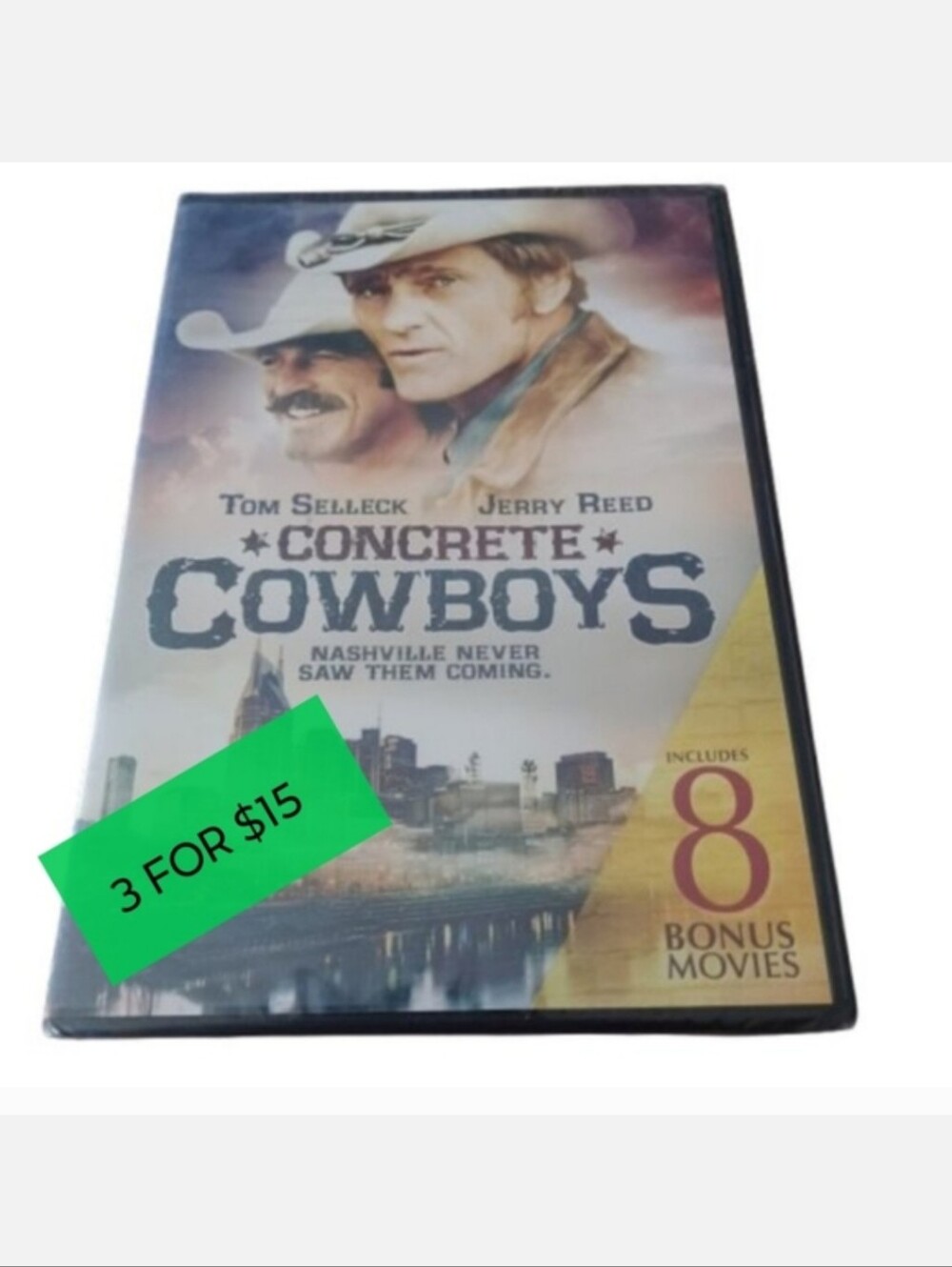 Western Concrete Cowboys 9 Movie DVD Collection Set Jory Baker's Hawk, Plus More